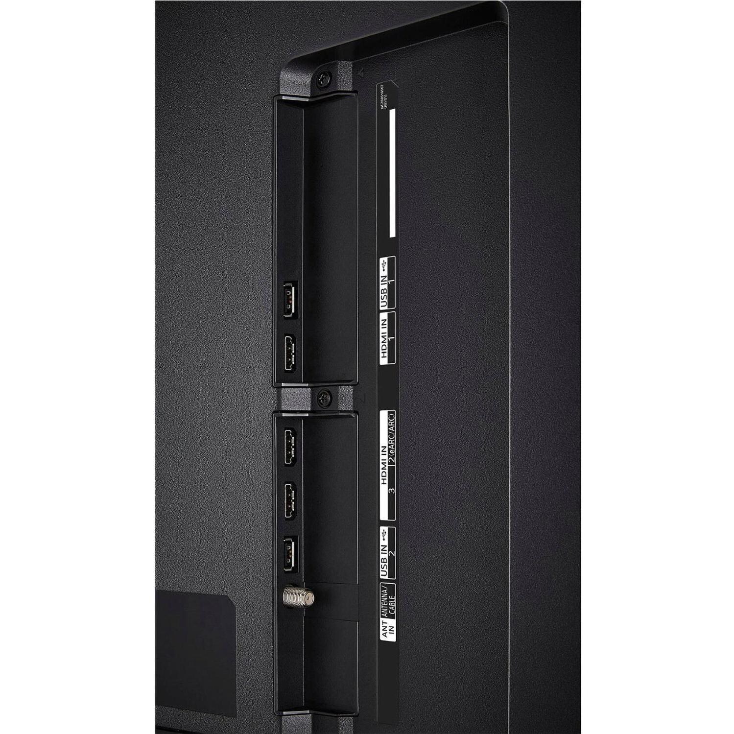 Titan BQG-L100-UHD-075-010 L100 Series 75 Inch Partial Sun 4K UHD Smart Outdoor TV W/ Direct Lit Backlight & Built-In Alexa - Ports 1 - White Background thumbnail