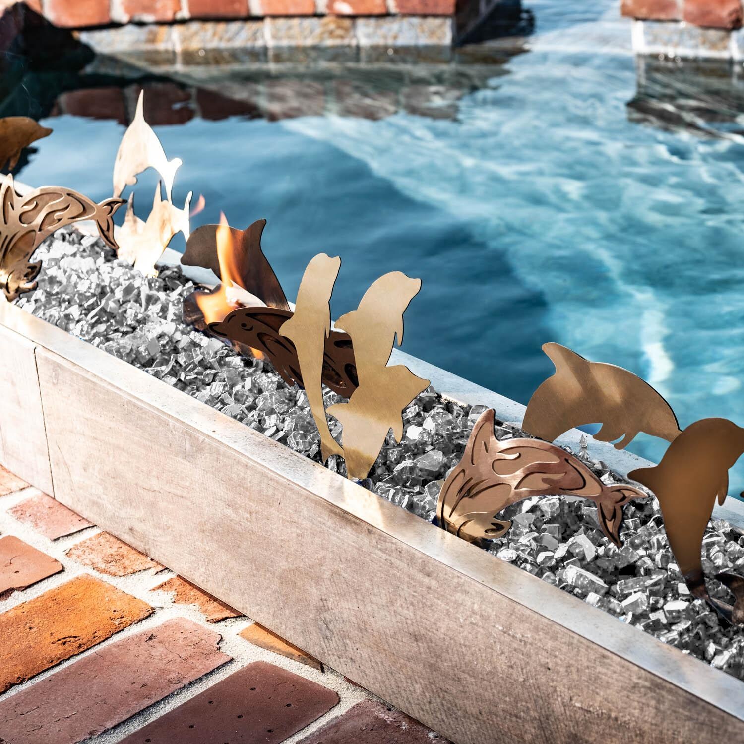 Alpine Flame Fire Pit Ornaments