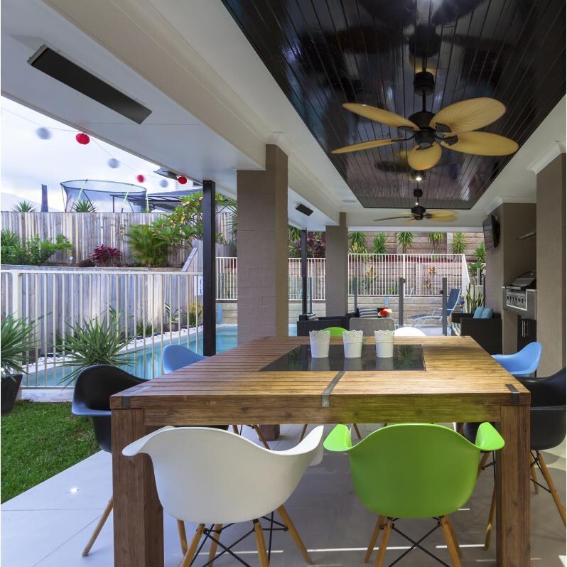 Thermofilm Heatstrip Classic Mini Electric Infrared Patio Heater -Lifestyle 2 thumbnail