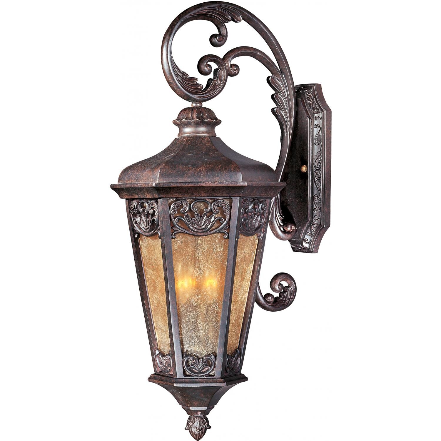 Maxim Lexington VX 40174NSCU 60W 28-Inch Three Light Outdoor Wall Light - Colonial Umber thumbnail