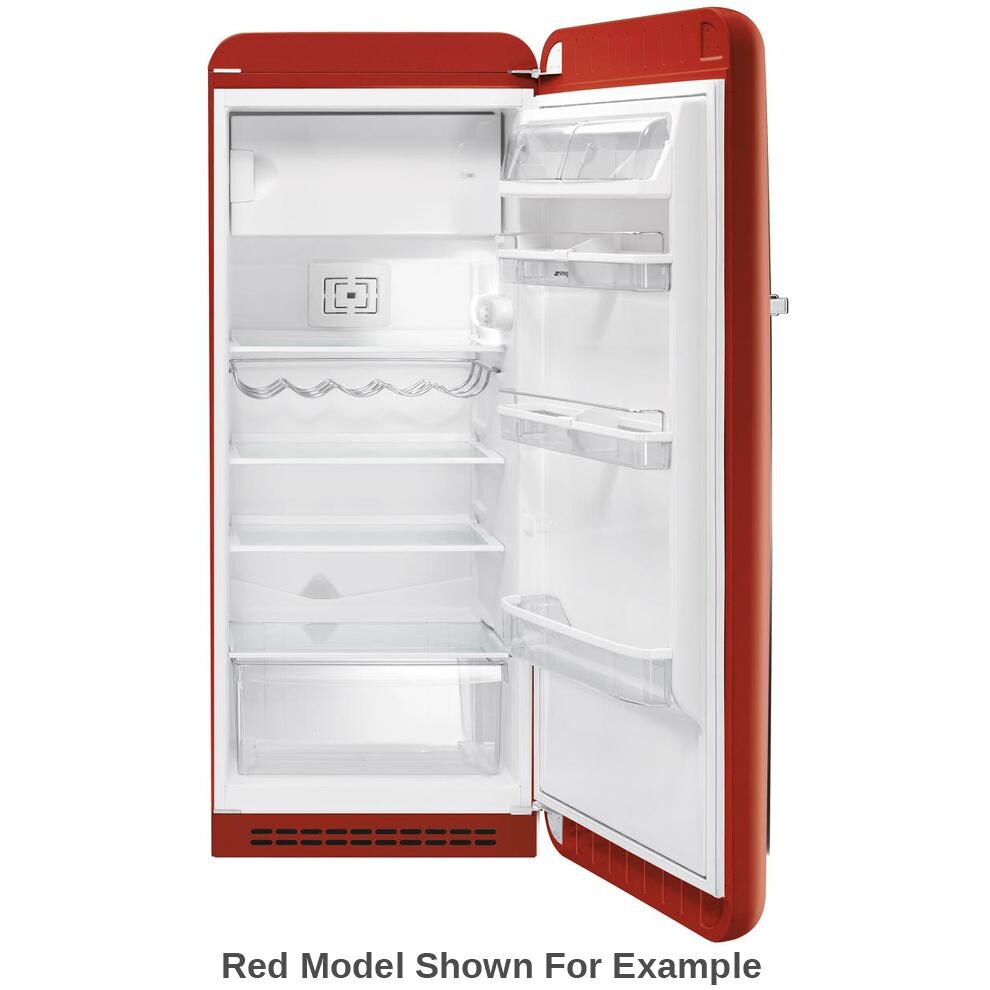 Smeg 50s Retro Style 9.11 Cubic Foot Refrigerator - Interior View (Red Model Shown For Example) thumbnail