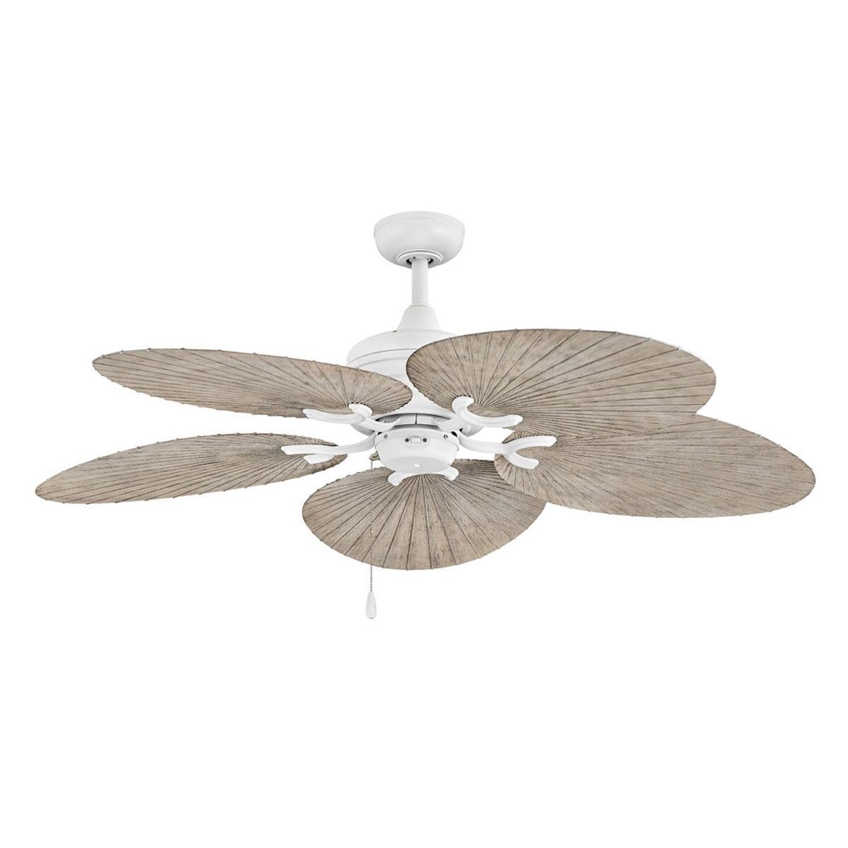 Hinkley Lighting Tropic Air 52 Inch Indoor / Outdoor Ceiling Fan - Matte White - 901952FMW-NWD