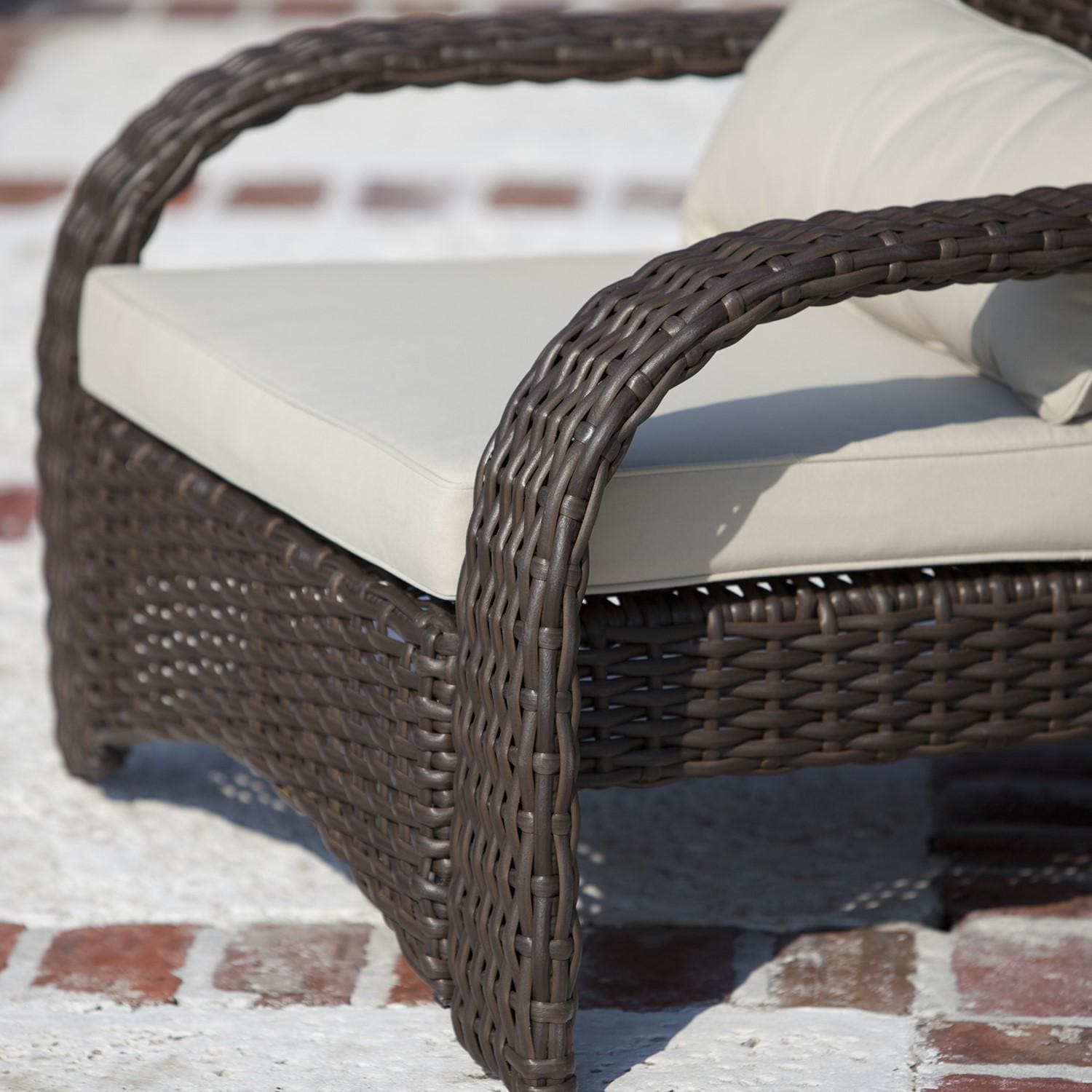 Regina Bay Outdoor Wicker Chair by Ultimate Patio - Close Up - Detail thumbnail