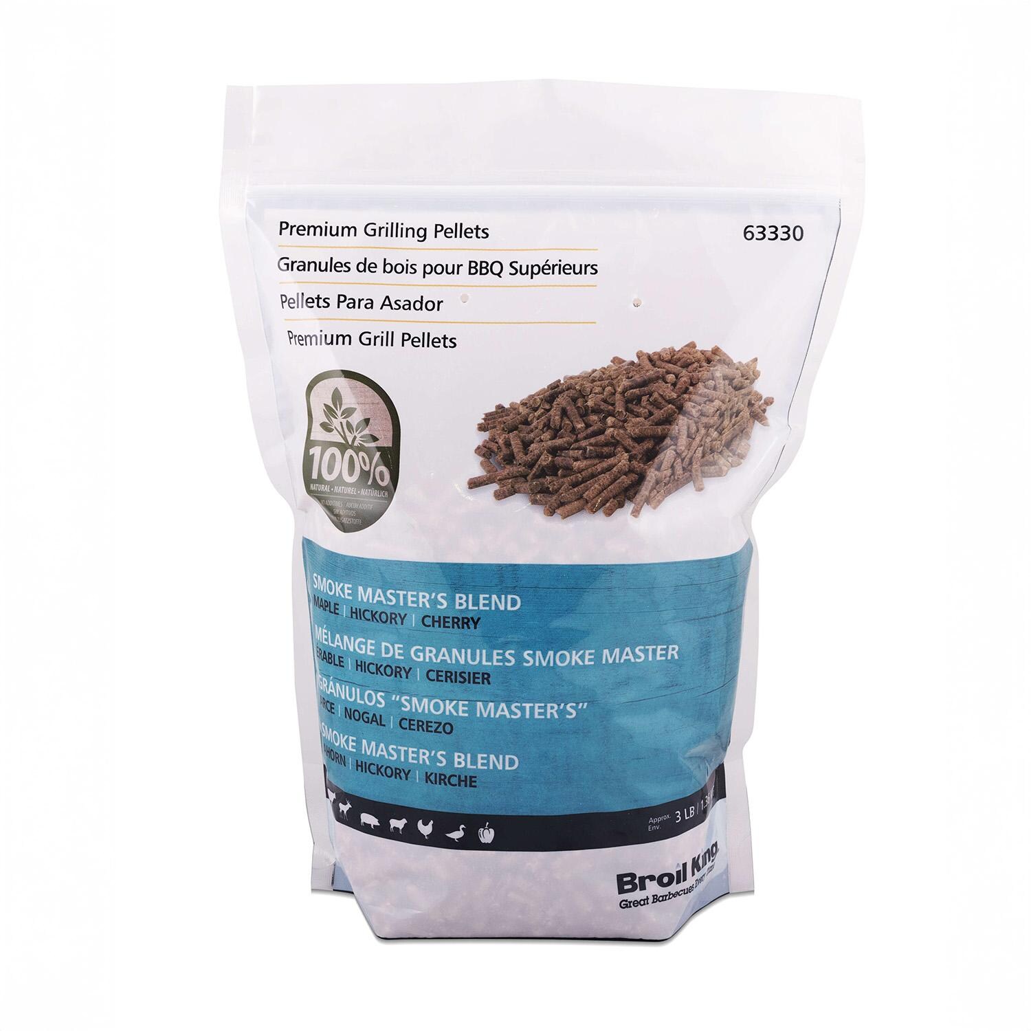 Broil King Smoke Master's Blend Pellets - 3 Lbs