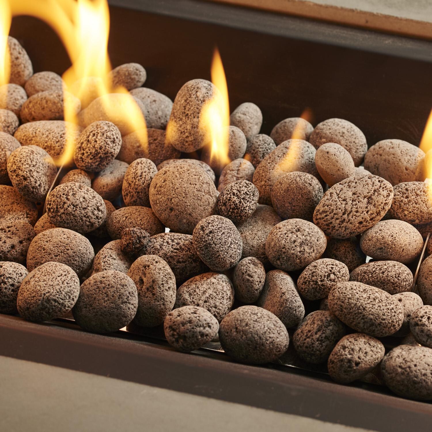 The Outdoor GreatRoom Company Tumbled Lava Rock - Flames thumbnail