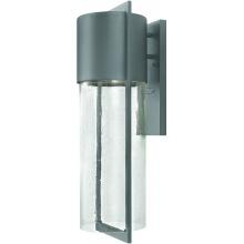 Hinkley Lighting Shelter One Light 23-Inch LED Dark Sky Outdoor Wall Light - Hematite - 1325HE-LED