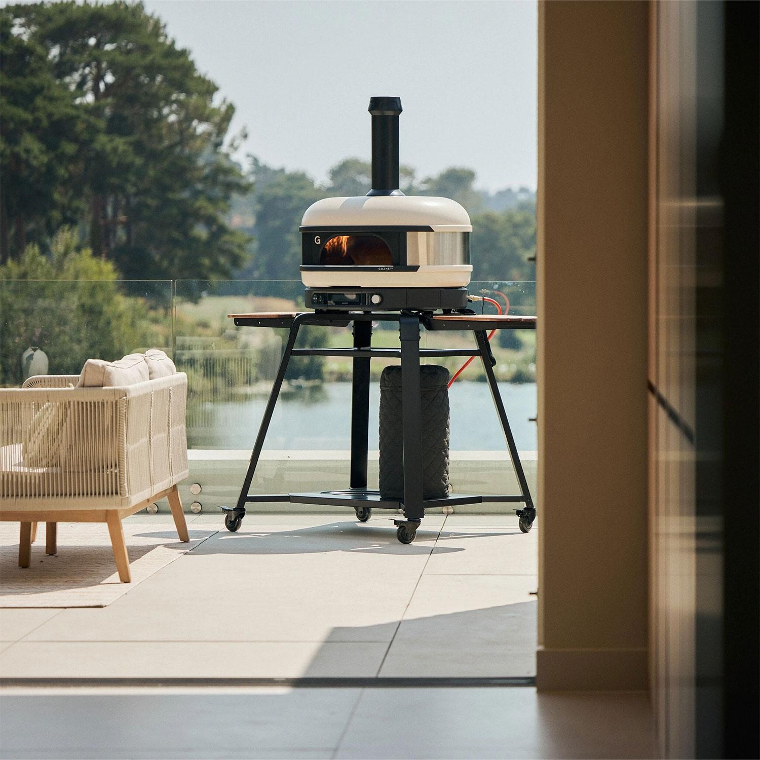 Gozney Dome Gen 2 & XL Pizza Oven Stand - Black - AM1985 : BBQGuys