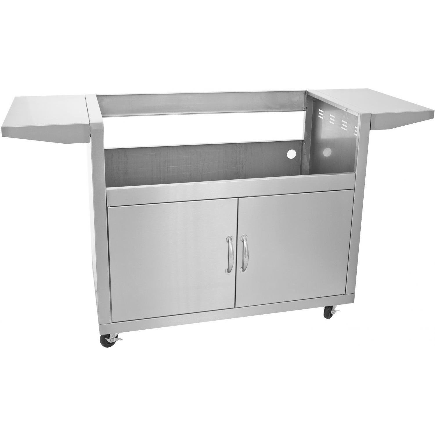 Blaze Grill Cart For 5 Burner Gas Grill - Side View thumbnail