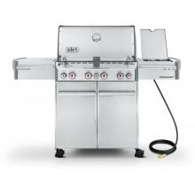 Weber Summit S-470 Natural Gas Grill With Rotisserie, Sear Burner & Side Burner image