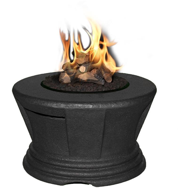 California Outdoor Concepts San Simeon 42-Inch Fire Pit Table - Front View thumbnail