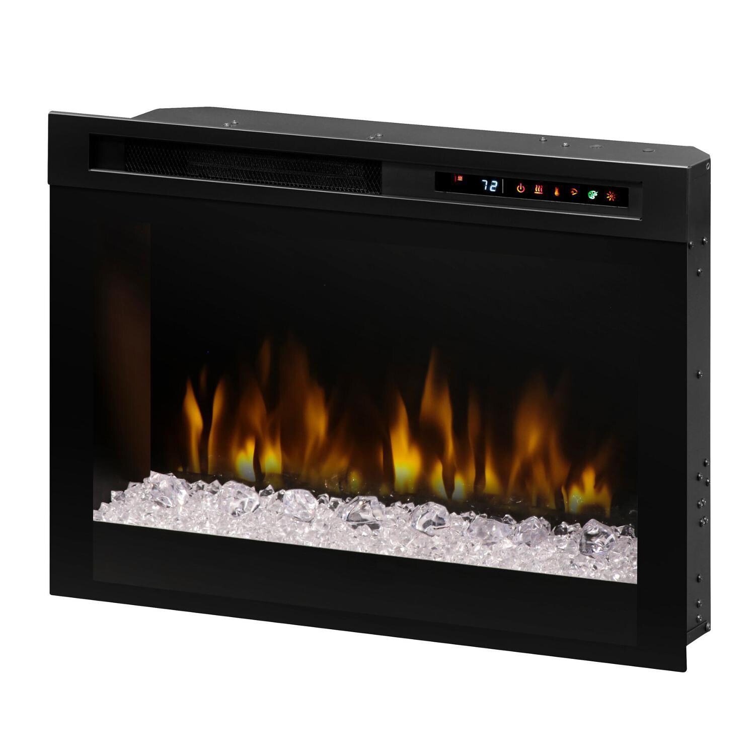 Dimplex - XHD26G - Multi-Fire XHD 26-Inch Plug-in Electric Fireplace - Glass Embers