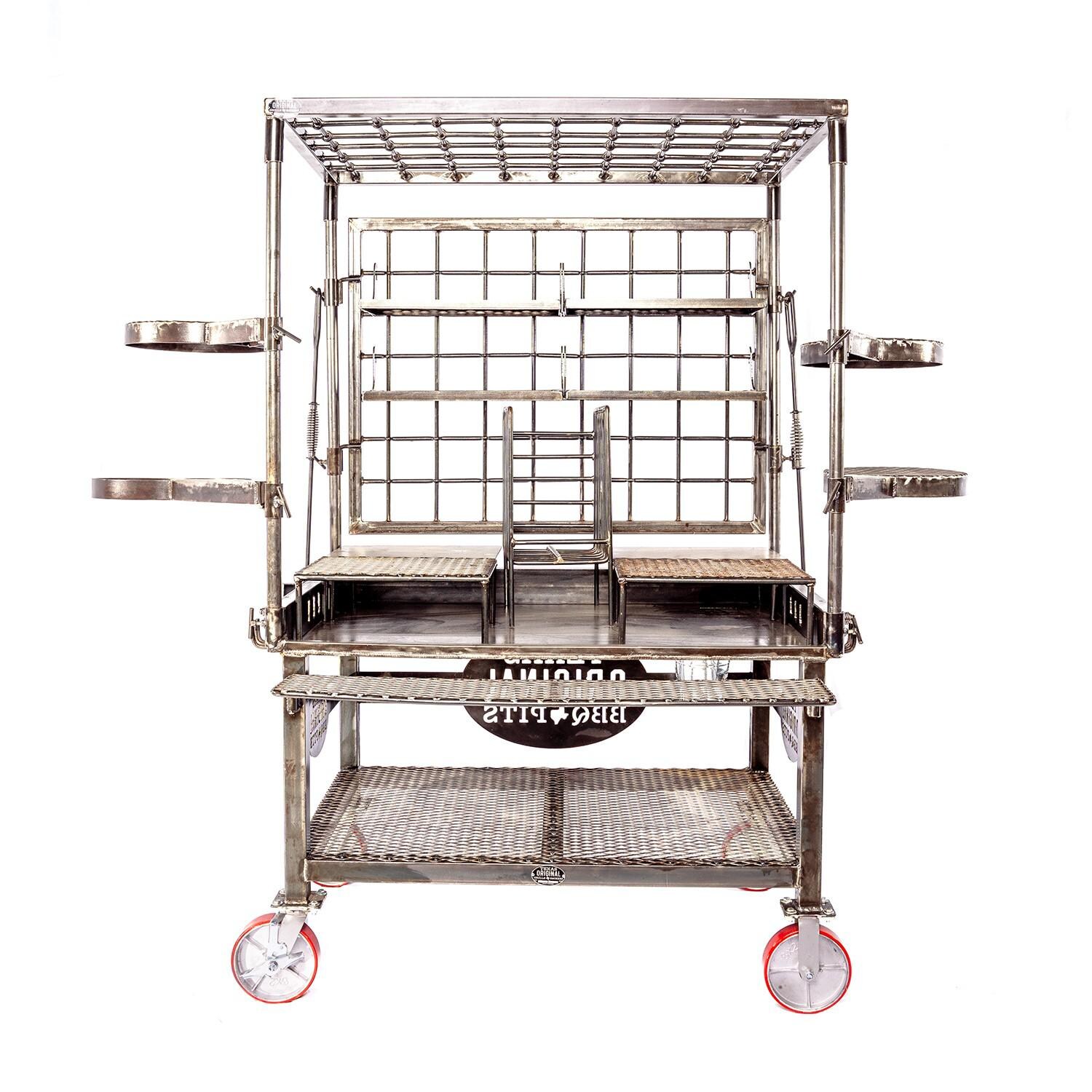 Texas Original Pits LFT-LOADED Laredo Loaded Live Fire Table - Front View thumbnail