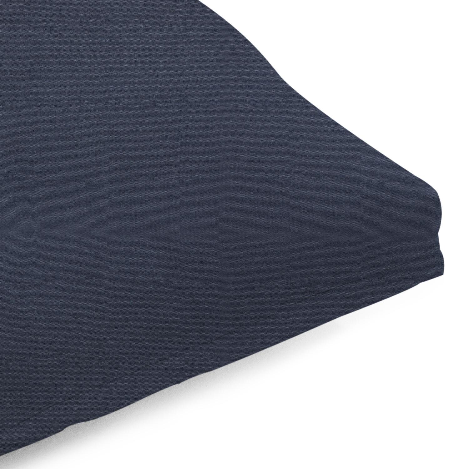 Sunbrella Spectrum Indigo Large Outdoor Replacement Bench Cushion By UltimatePatio.com - Corner Detail thumbnail