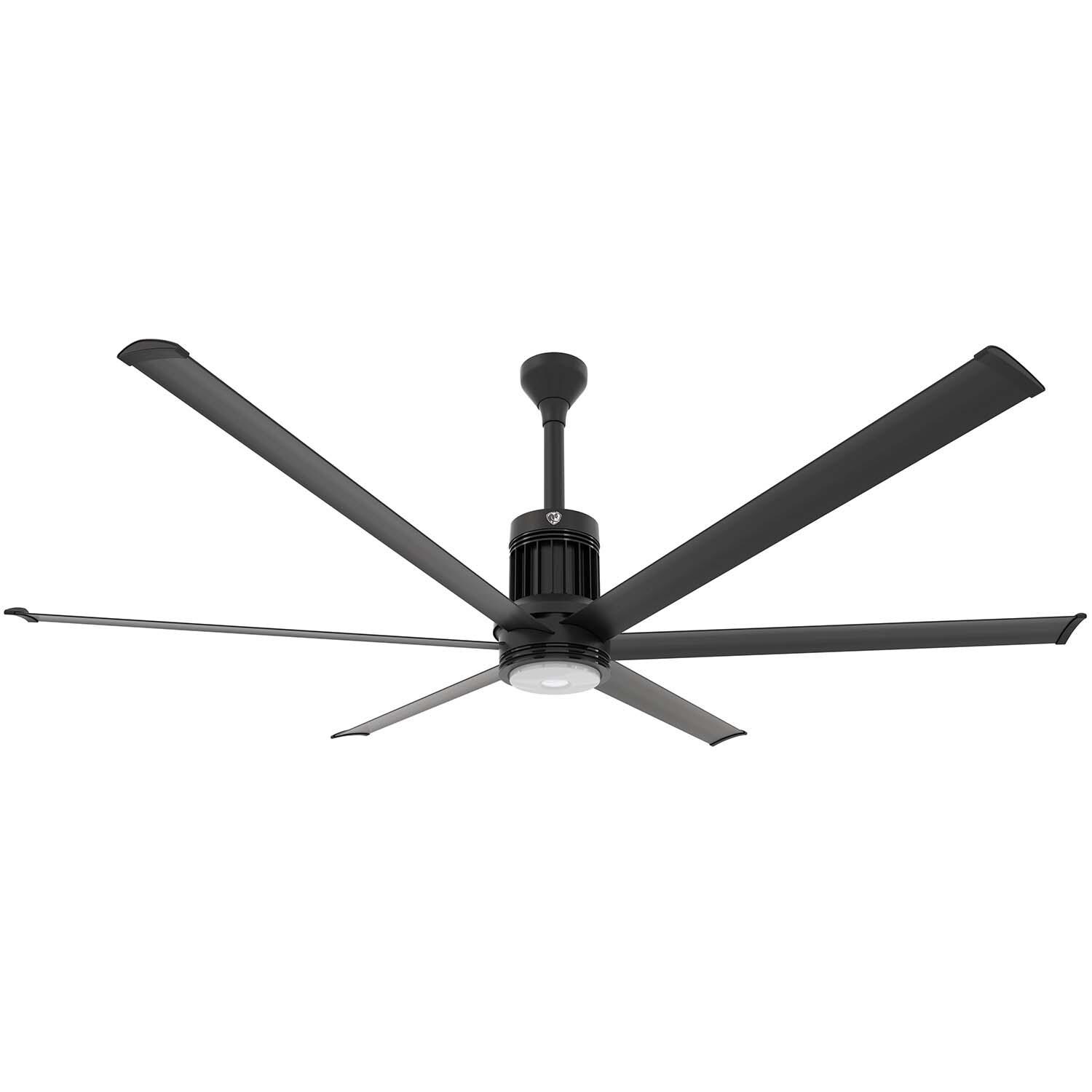 Big Ass Fans MK-I61-071906A728I12 84-Inch i6 Ceiling Fan Universal Mount W/12-Inch Ext Tube Black - With Light (Sold Separately) thumbnail