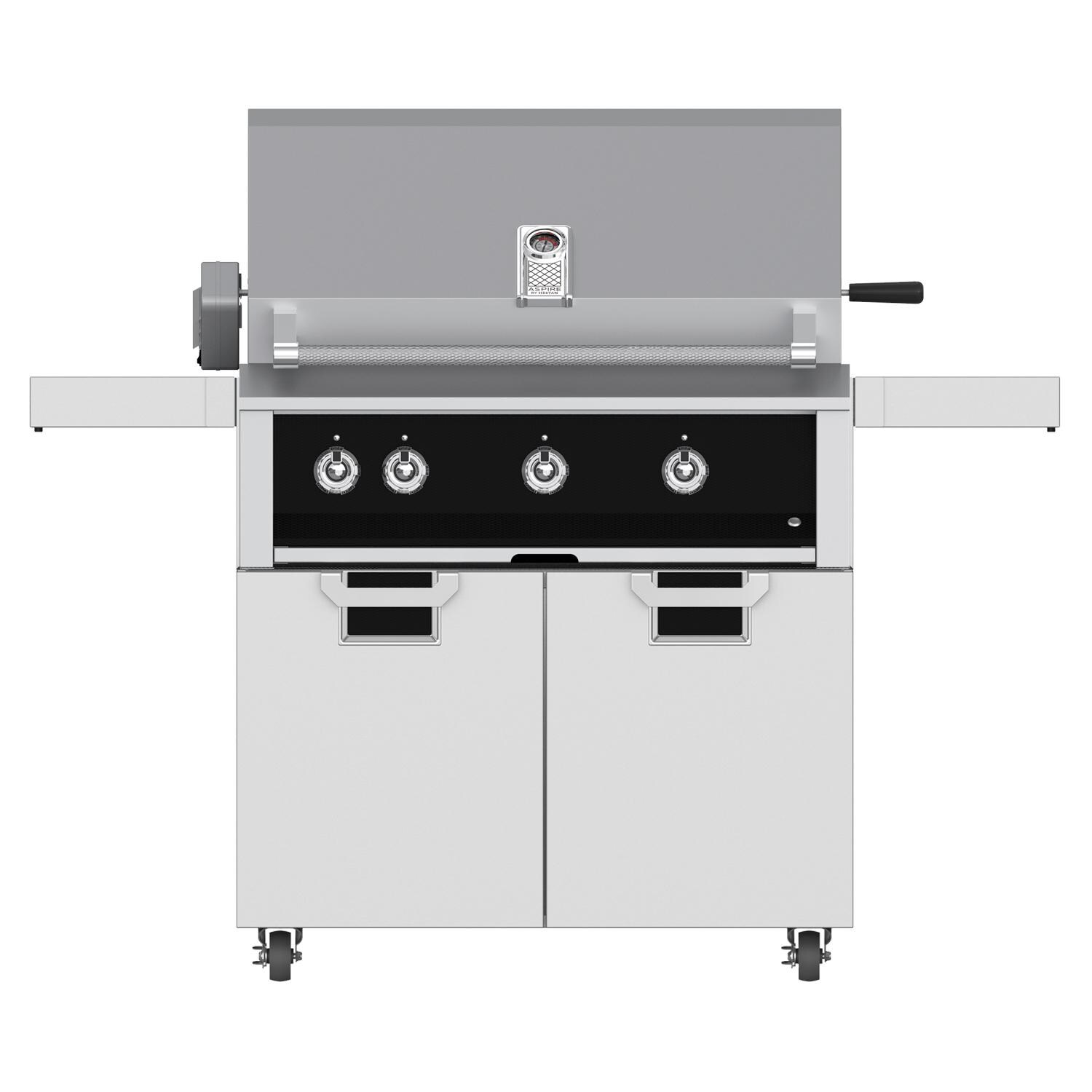Aspire By Hestan 36-Inch Freestanding Natural Gas Grill With Rotisserie - Stealth - EABR36-NG-BK thumbnail