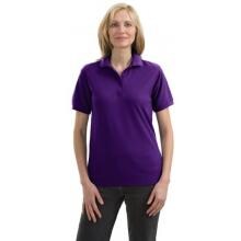 Port Authority Ladies Silk Touch Sport Shirt L - Purple image