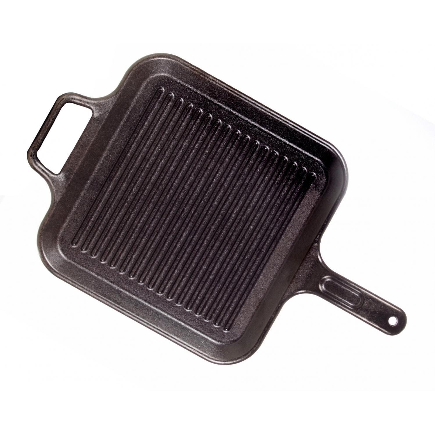 Lodge 12 Inch Square Cast Iron Grill Pan thumbnail