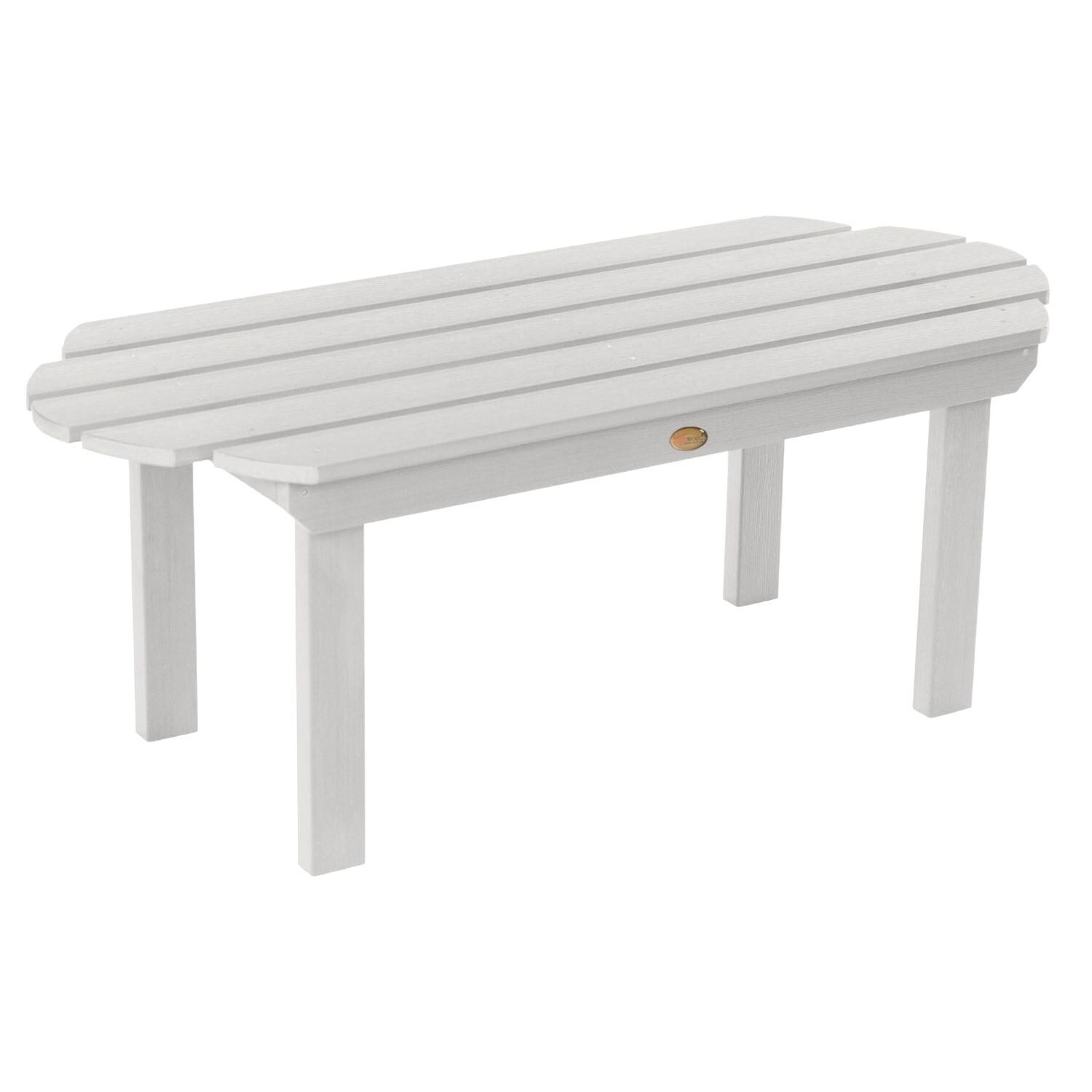 Lakeview Paradise Key Coffee Table - White - On White thumbnail