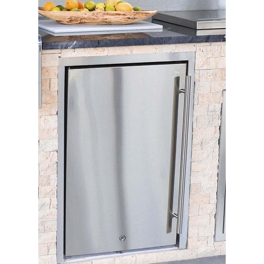 RCS REFR1A 21-Inch 4.2 Cu. Ft. Left Hinge Compact Refrigerator With Towel Bar Handle Refrigerator Door Upgrade Kit thumbnail