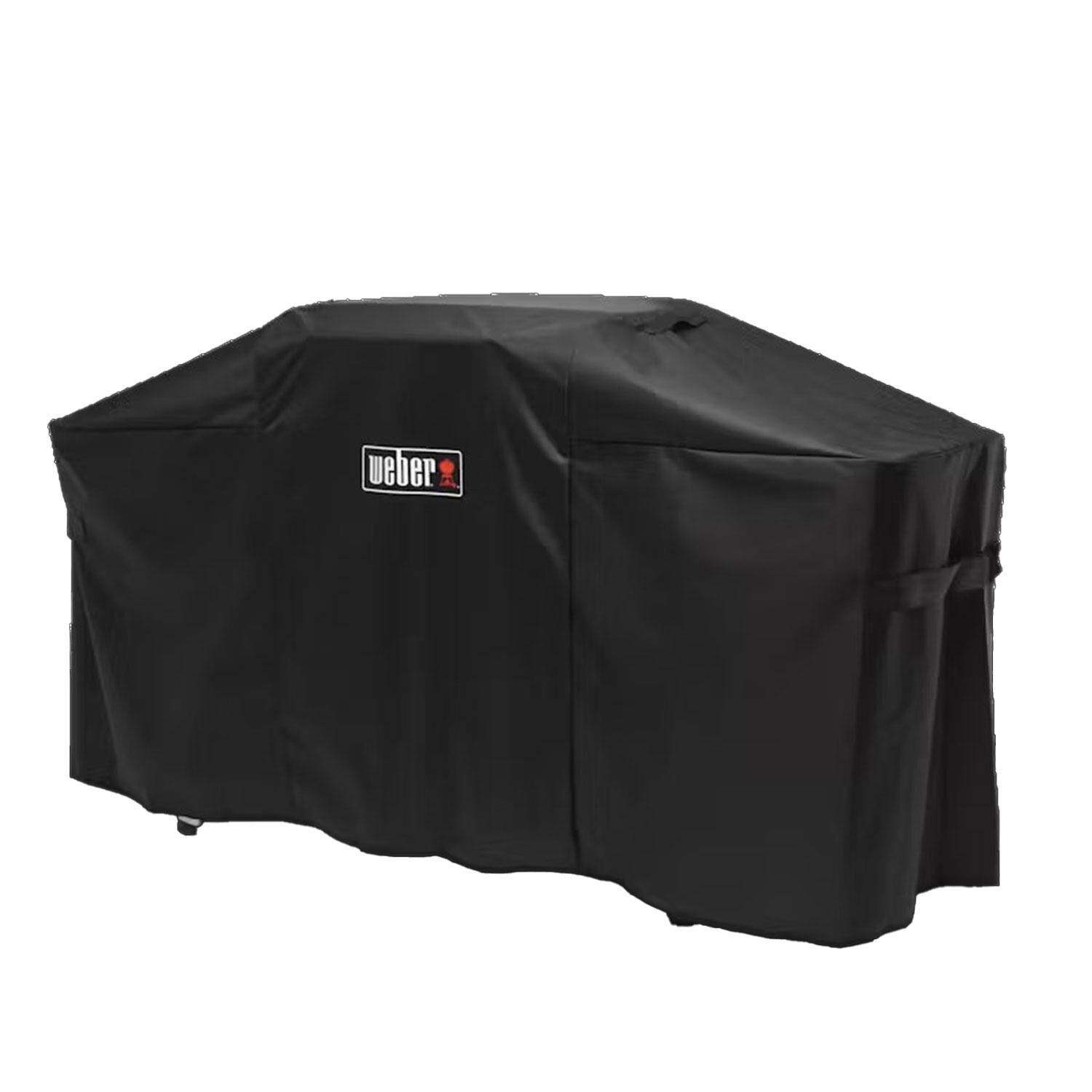 Weber 3400122 Premium Grill Cover for Weber Traveler 17 Inch and 22 Inch Portable Griddles - Display - White Background thumbnail