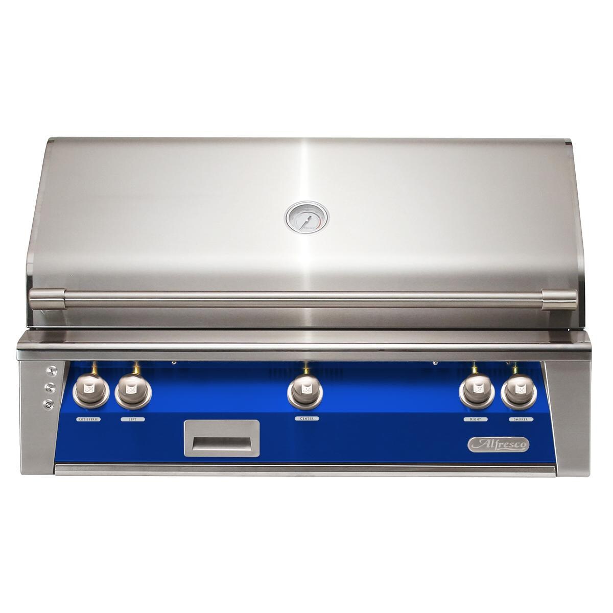 Alfresco Grills ALXE-42SZ-LP-S5002 Alfresco ALXE 42-Inch Built-In Propane Grill With Sear Zone And Rotisserie in Ultramarine Blue thumbnail