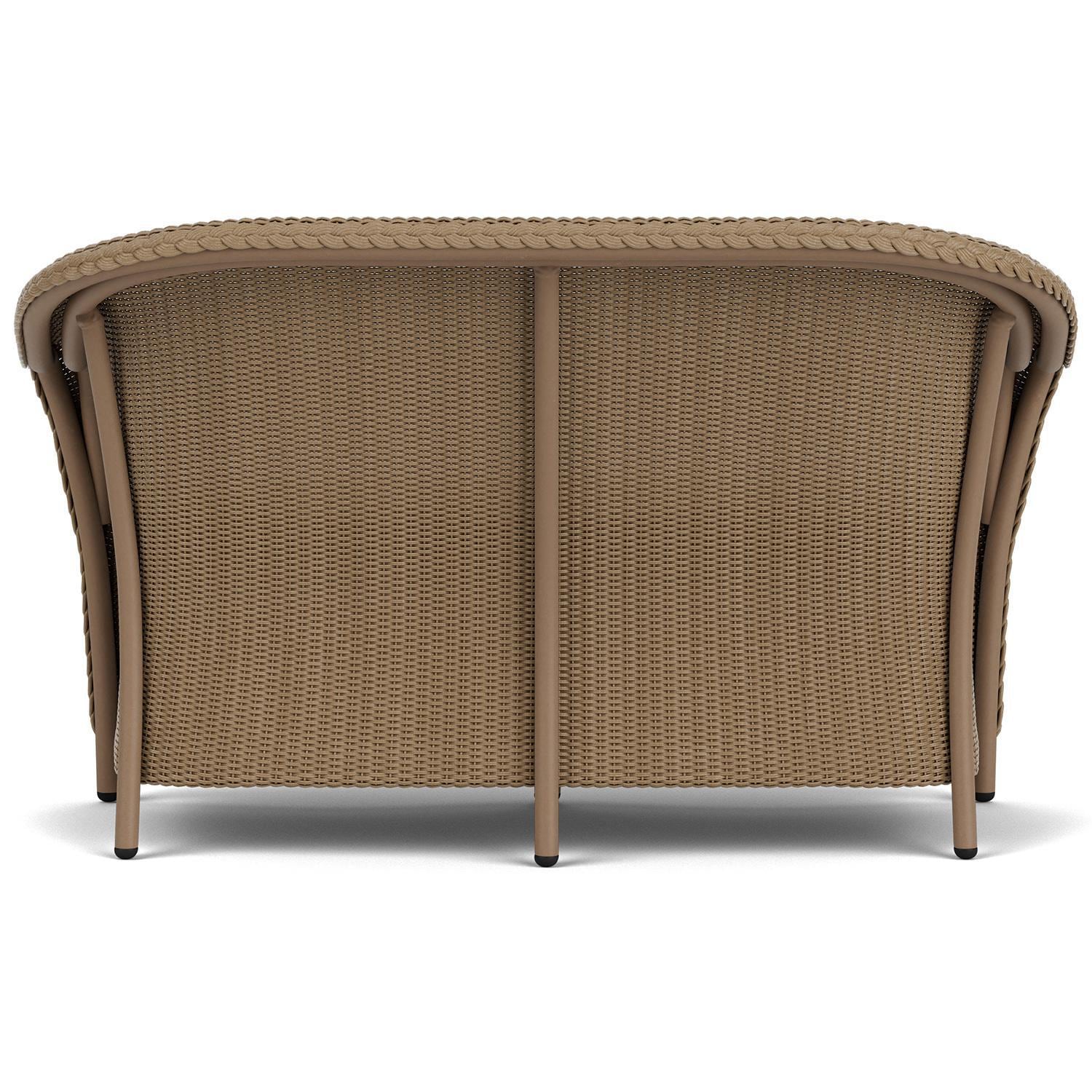 Lloyd Flanders Reflections 3-Piece Seating Set W/ Lounge Chairs in Fawn Finish - Loveseat Back thumbnail