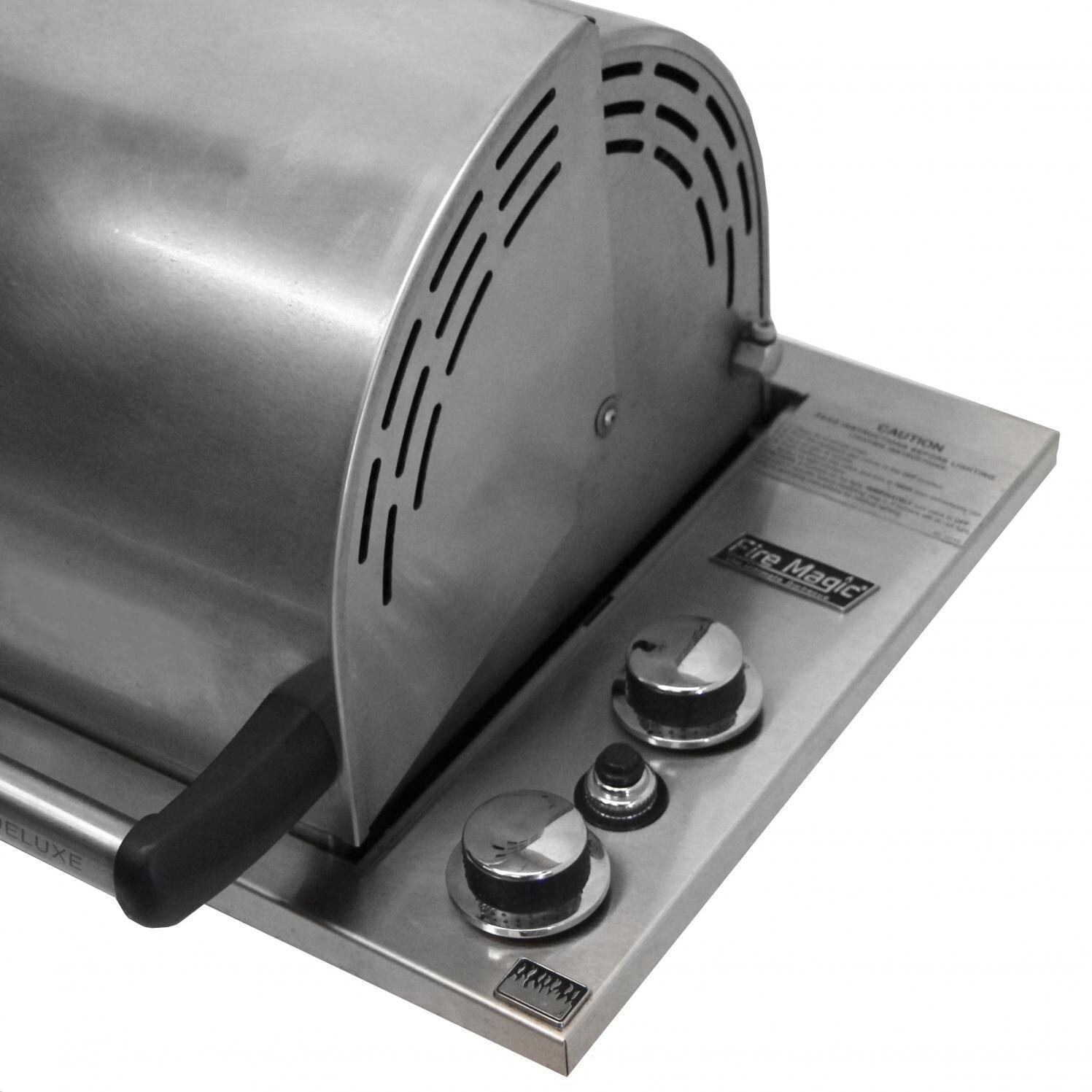 Fire Magic Legacy Deluxe Gourmet Natural Gas Countertop Grill Controls thumbnail