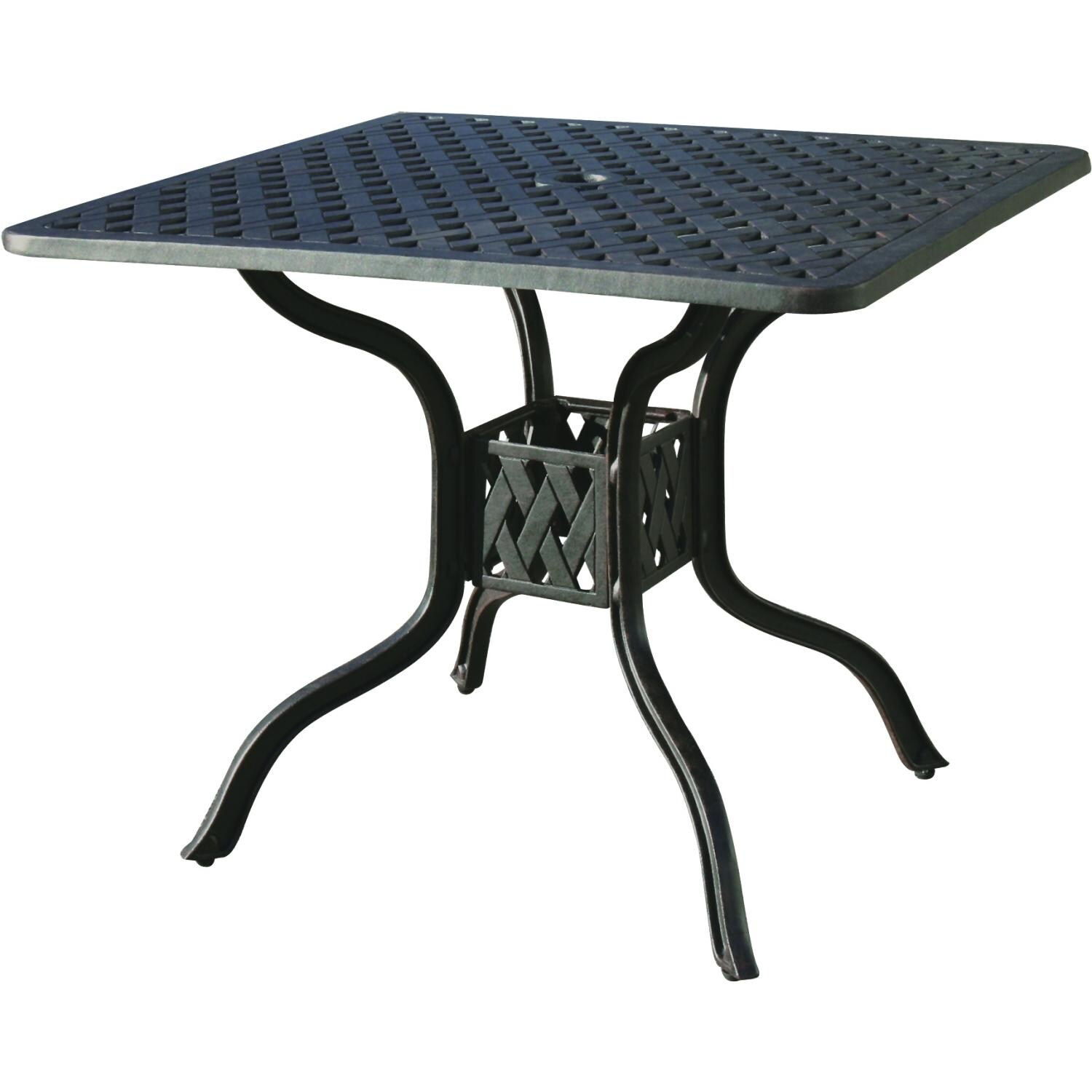 Darlee Series 30 Patio Dining Table - Antique Bronze thumbnail