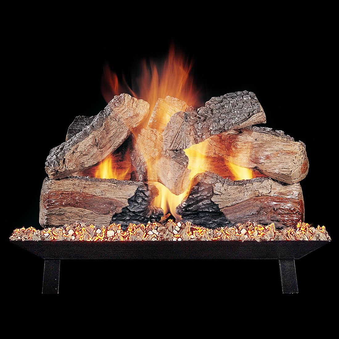 Rasmussen 20Inch Evening Desire Gas Log Set With Vented Propane Custom