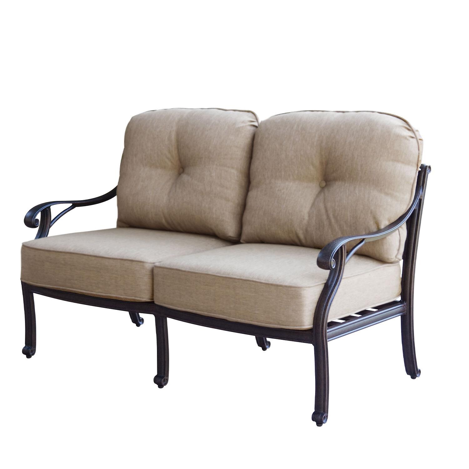 Darlee Nassau Patio Deep Seating Loveseat thumbnail