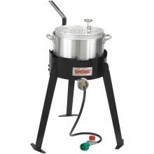 Bayou Classic Stoves Aluminum Fish Cooker With High Pressure Outdoor Propane Gas Stove image
