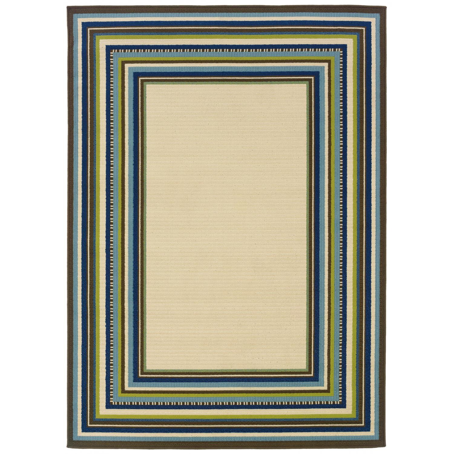 Oriental Weavers Caspian 3.7 X 5.6 Indoor/Outdoor Rug - 1003X thumbnail