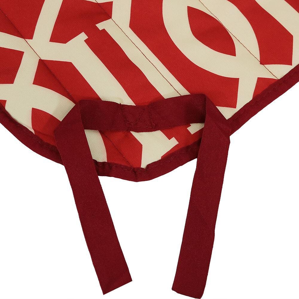 Ultimate Patio Quilted Hammock Pad & Pillow Set - Royal Red - Fabric Ties thumbnail