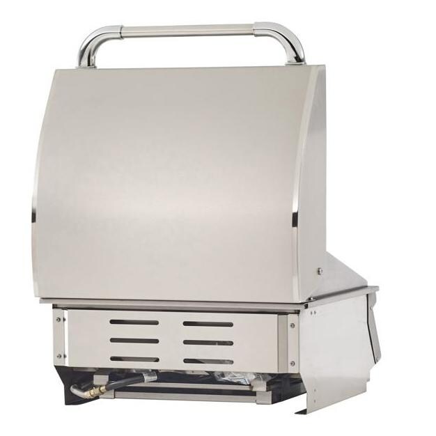 Bull 97009 24-Inch Commercial Style Natural Gas Griddle - Back View thumbnail