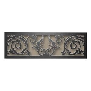 Napoleon Upper / Lower Ornamental Fireplace Insets - Metallic Black - VOIK image