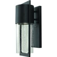 Hinkley Lighting Shelter One Light 16-Inch LED Dark Sky Outdoor Wall Light - Black - 1320BK-LED