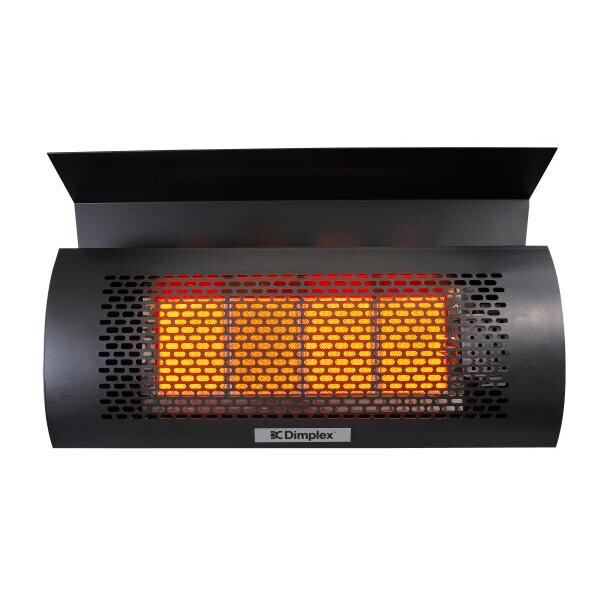 Dimplex X-DGR32PLP-HEAD DGR Series Outdoor Infrared Propane Heater Head - Front View thumbnail