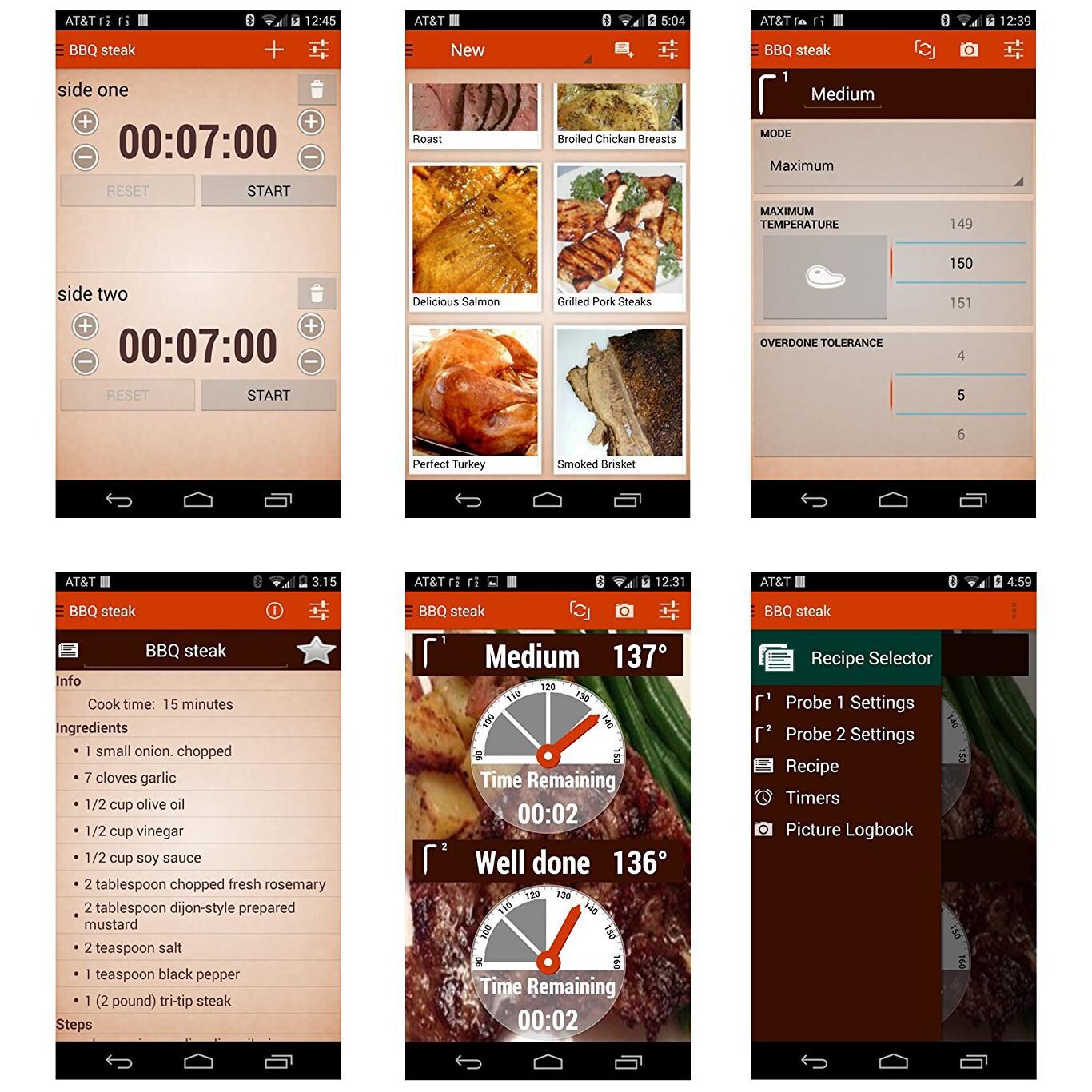 Maverick Wi-Fi Digital IChef BBQ Thermometer - RediCheck App Screenshots thumbnail