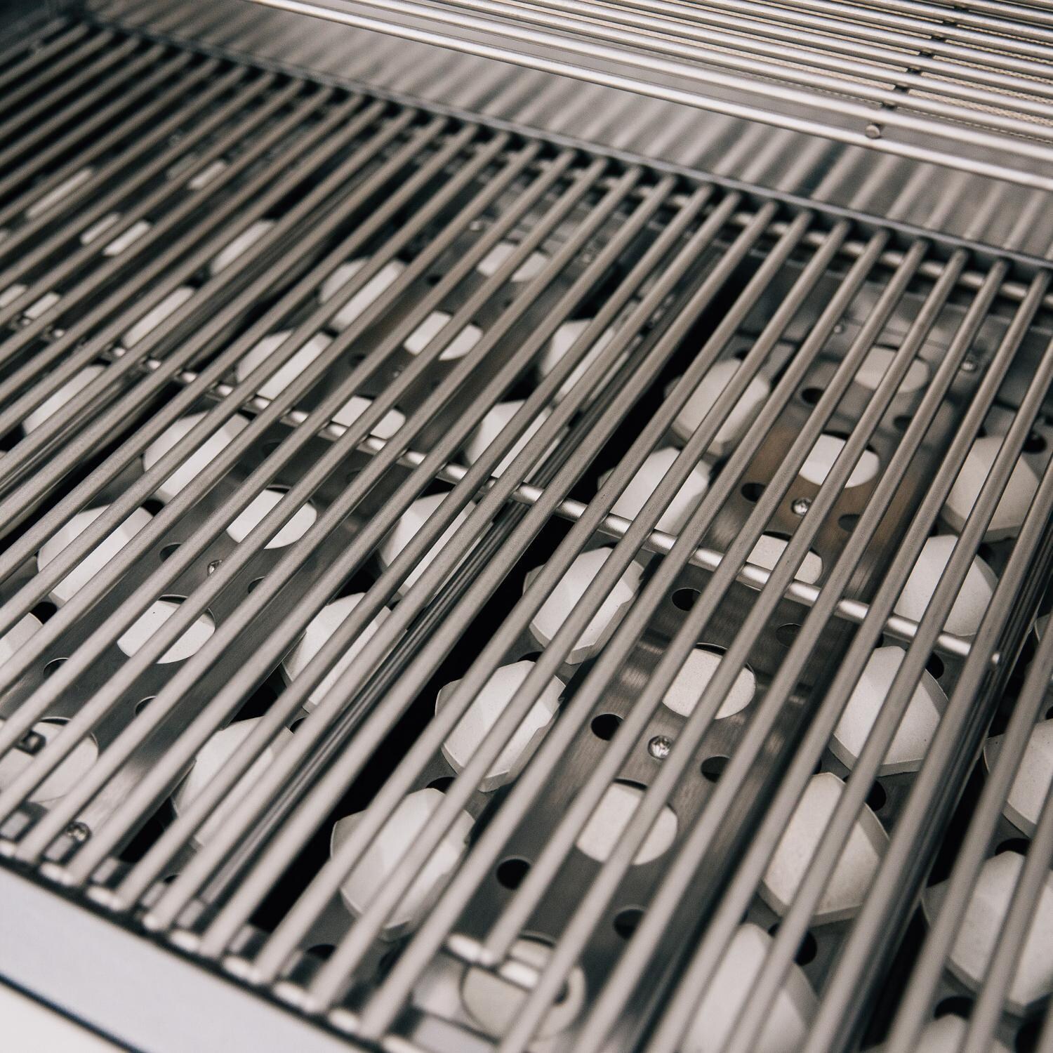 Summerset SIZPRO40-NG Sizzler Pro 40-Inch 5-Burner Natural Gas Grill With Rear Infrared Burner - Grill Grates thumbnail