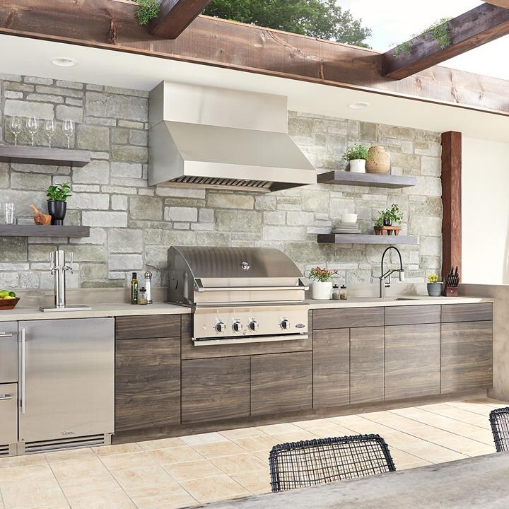 Zephyr AK7836BS 36-Inch Cypress Wall Outdoor Range Hood - 1200 CFM - Outdoor Kitchen thumbnail