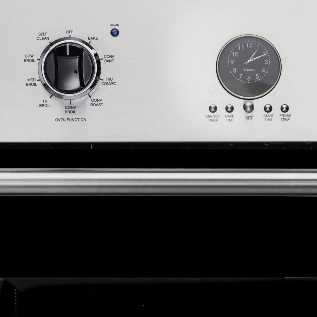 Viking Professional 5 Series Premiere 30-Inch Convection Electric Oven - Close-up of Controls thumbnail