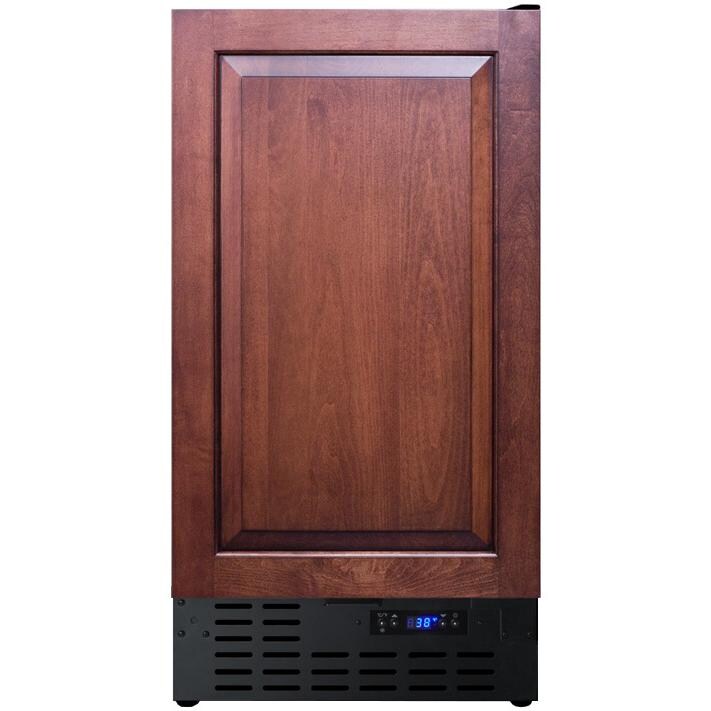 Summit 18-Inch 2.7 Cu. Ft. Commercial Built-In / Freestanding Compact Refrigerator - Custom Panel - FF1843BIF thumbnail