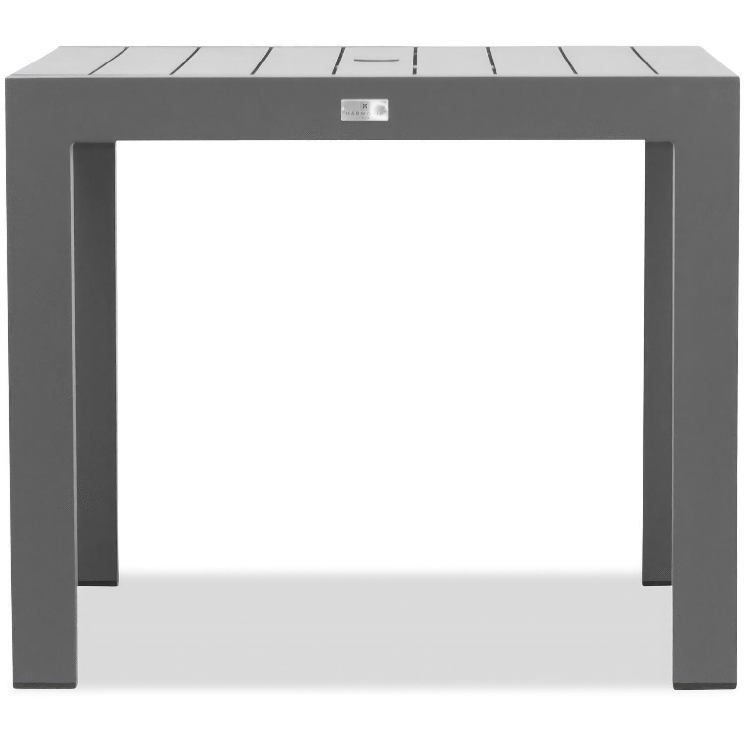 Spring Bay 4 Seat Dining Set in Slate - Table - White Background thumbnail
