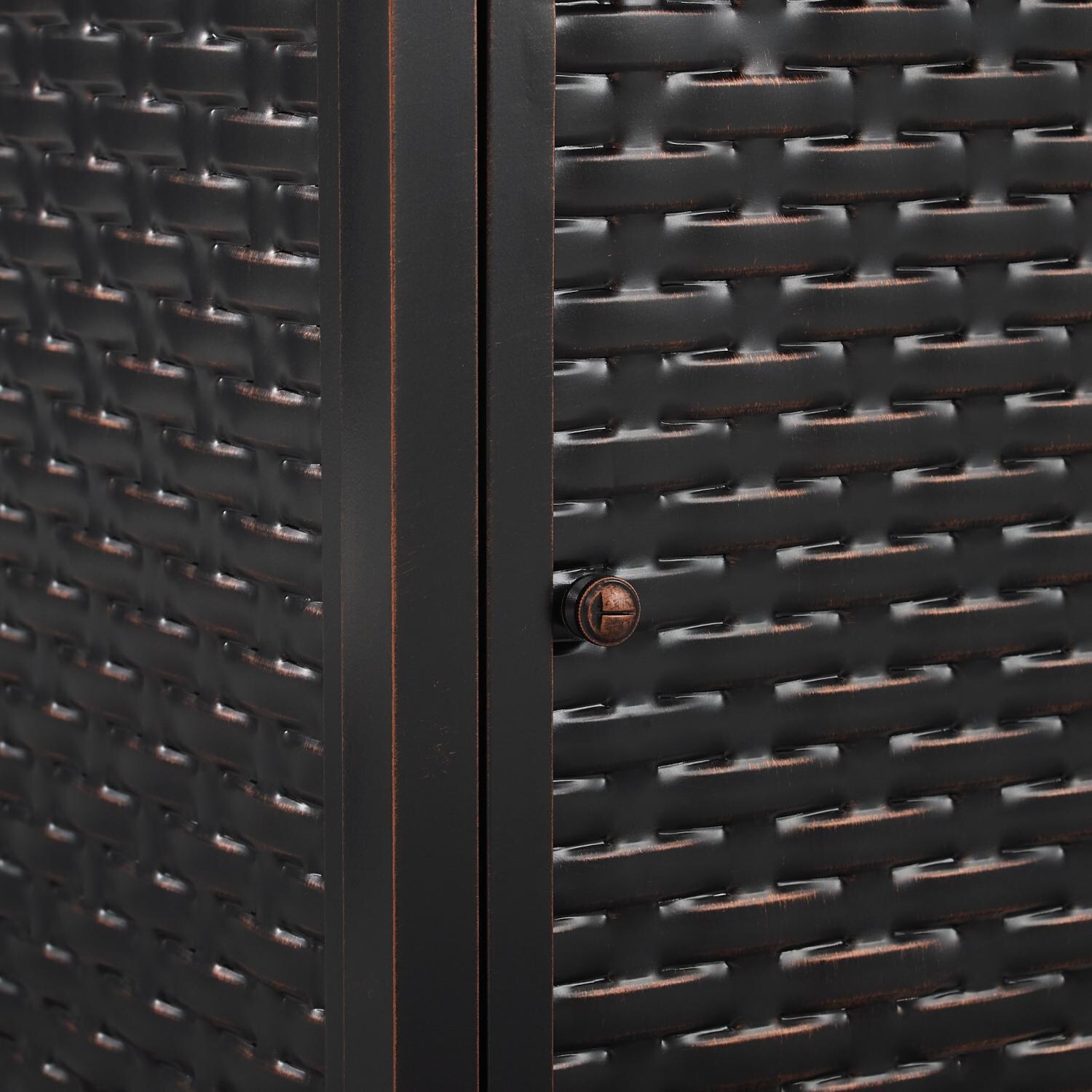 Ultimate Patio 63699 Welcome View 44-Inch Rectangular Aluminum Propane Gas Fire Pit - Detail thumbnail