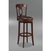 Hillsdale Corsica 24 Inch Swivel Counter Stool - Brown Finish - 4166-828