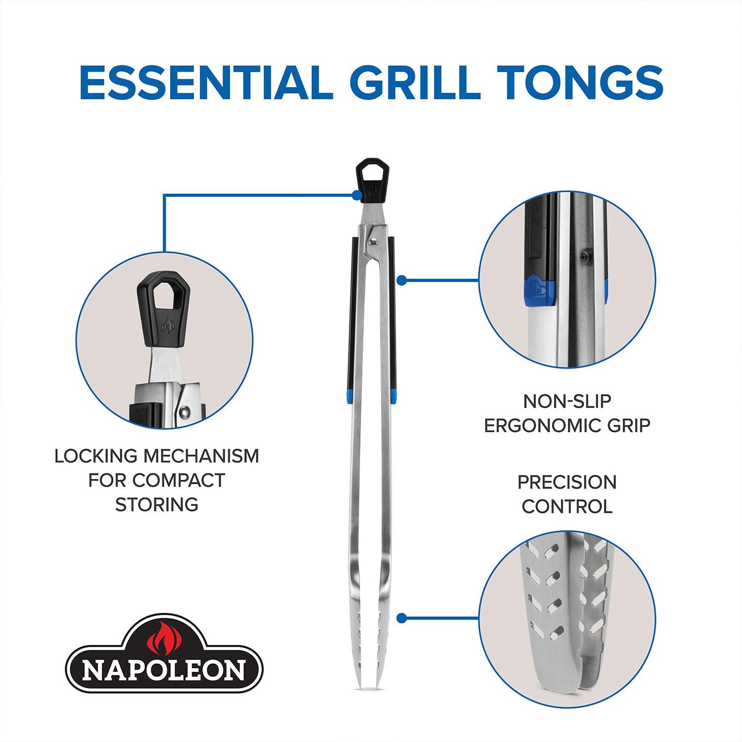 Napoleon GATL004 Grill Tongs - Features - Detail thumbnail