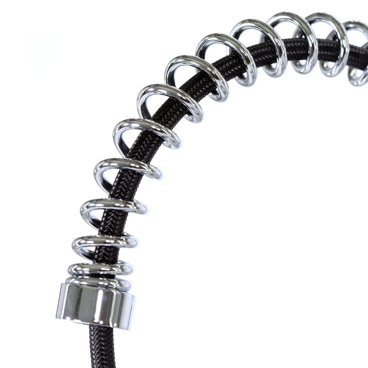 BBQGuys - BBQ-N96565-PC - Single Handle Pull-Down Coil Spring Faucet - Hose Detail thumbnail