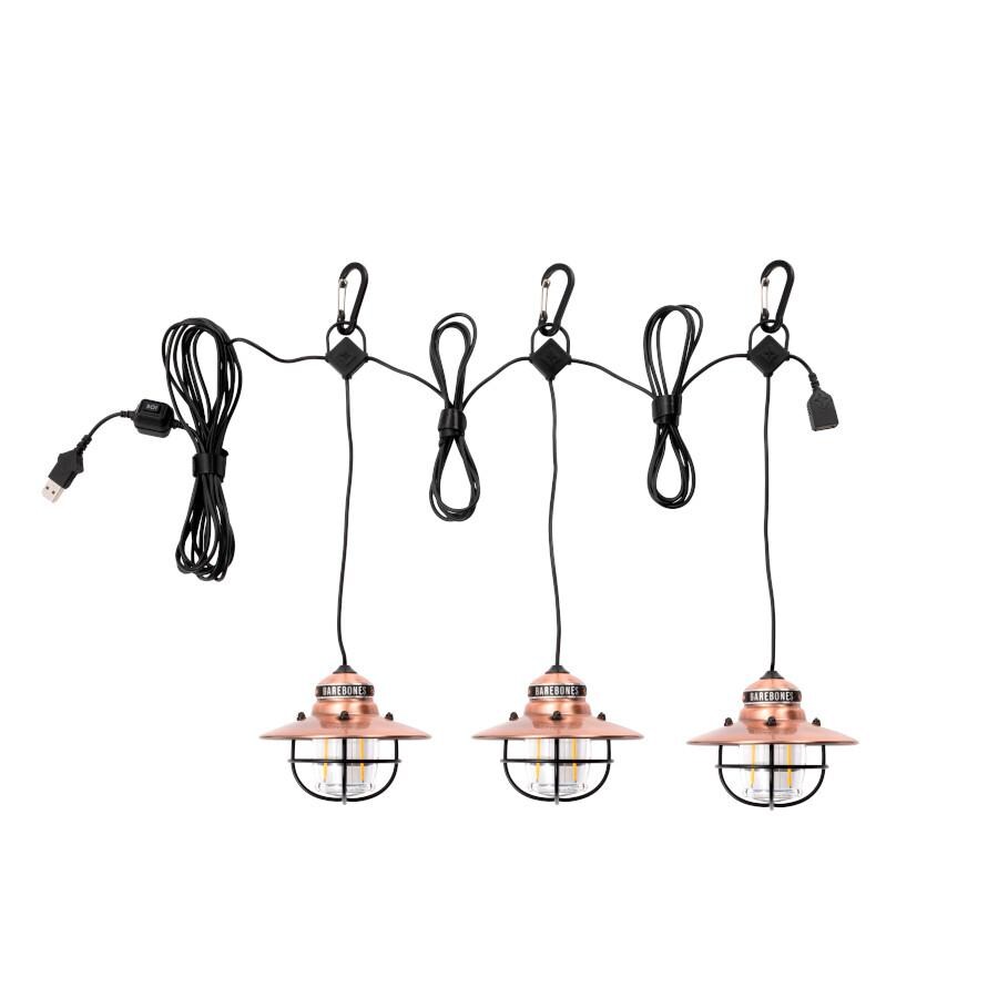 Barebones Living Edison String Light - Copper - LIV-269