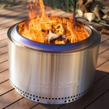 Solo Stove Yukon 30-Inch Round Wood Burning Fire Pit - Stainless Steel - SSYUK image