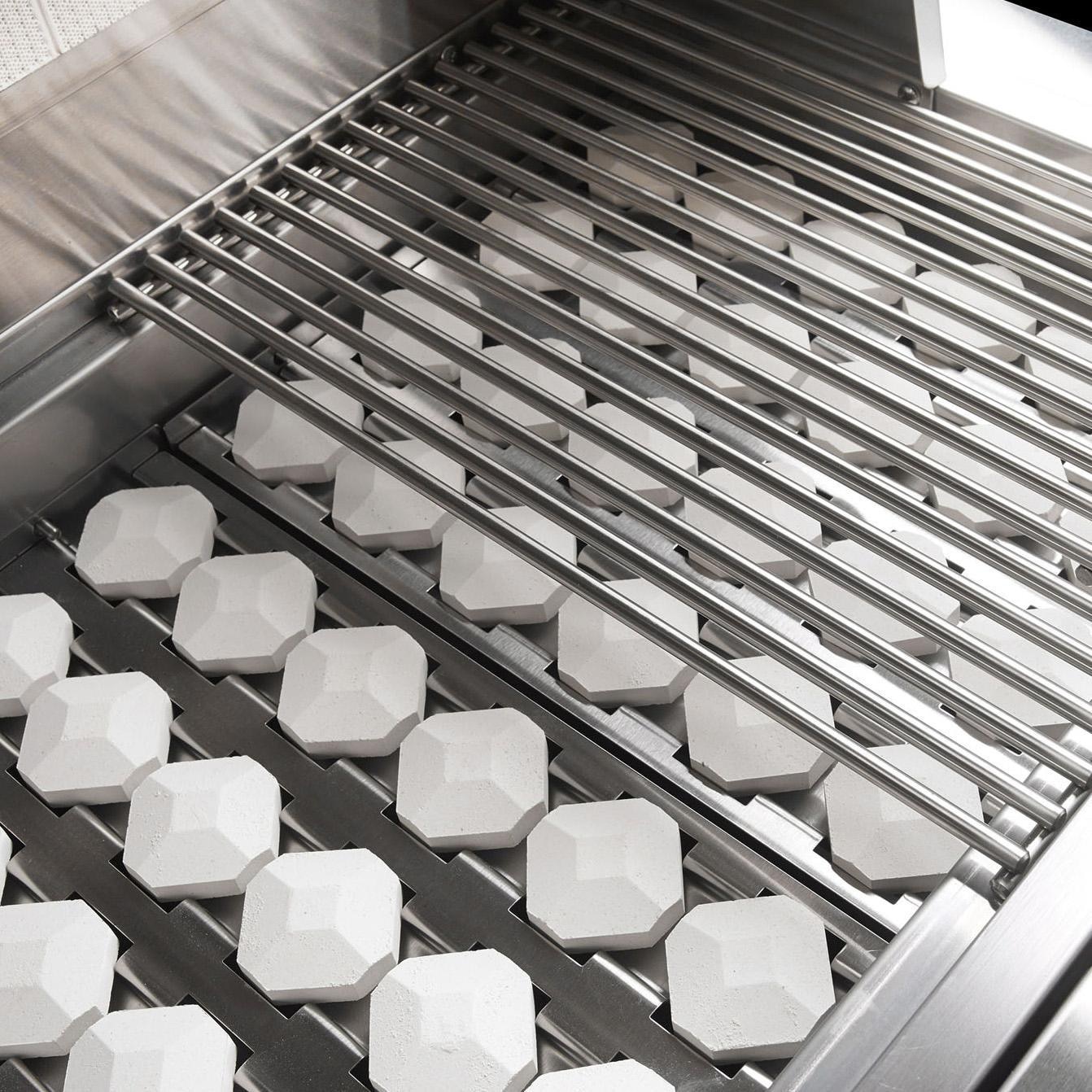 Vintage 42 Inch Stainless Steel Liquid Propane Built-In Gas